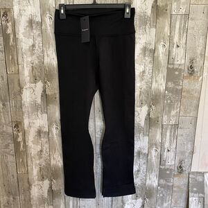 NWT Fabletics powerhold define split hem flare leggings M